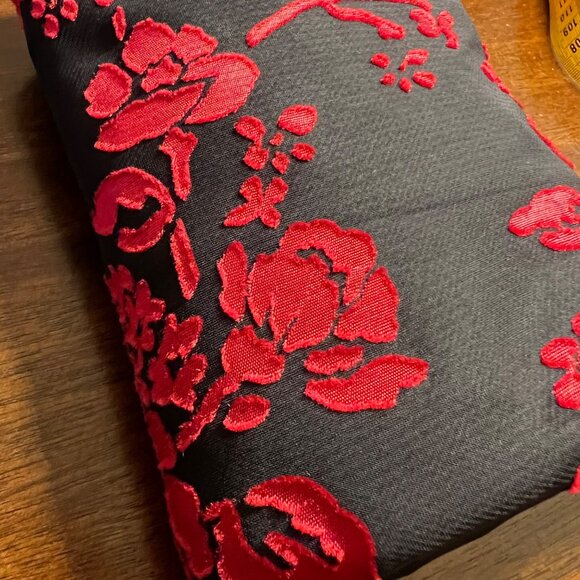 Vintage Y2K Fairy Grunge Sheer Overlay Whimsigoth Witchy Top Black Red Size 14W - Picture 11 of 11